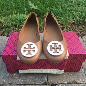 BNIB Tory Burch Minnie Travel Ballets